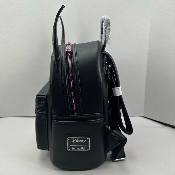 Loungefly Disney Sleeping Beauty Maleficent Minimalist Figural Mini Backpack - Picture 9 of 9